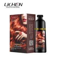 Good quality  new product Natural  hair color shampoo with transparent material