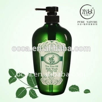 body wash natural with tee tree oil